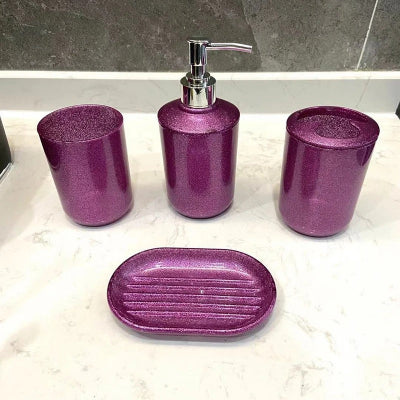 accessoires-de-salle-de-bain-violet