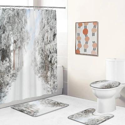 ensemble-tapis-et-rideau-de-douche-sentier-de-neige