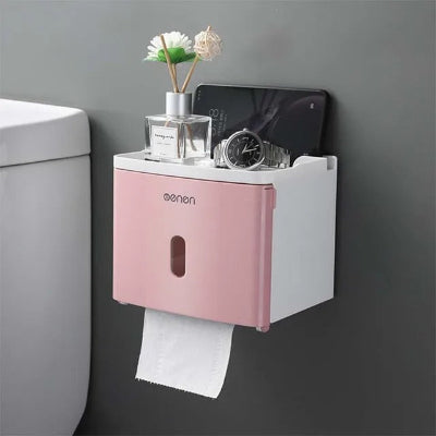 porte-papier-toilette-mural-rose