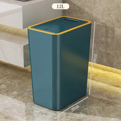 poubelle-de-salle-de-bain-vert-12L