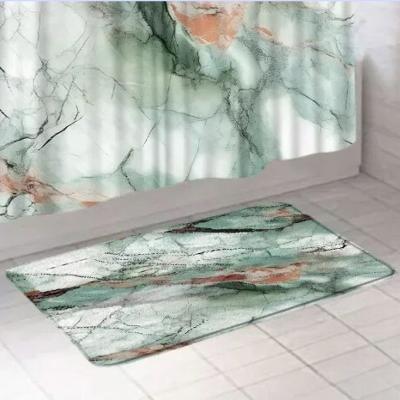 tapis-de-bain-marbre-vert