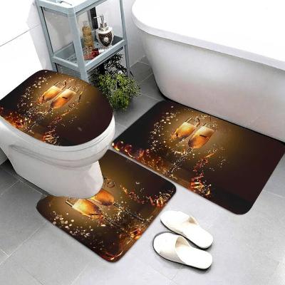 tapis-de-bain-noel-champagne