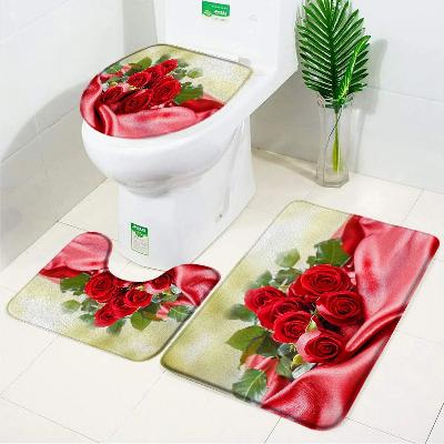 tapis-de-salle-de-bain-bouquet-de-rose-rouge