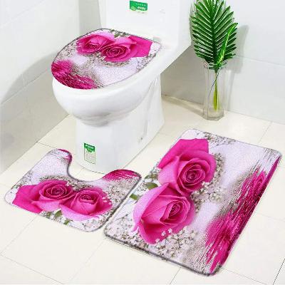 tapis-de-salle-de-bain-rose-rose