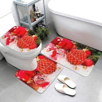 tapis-salle-de-bain-noel-boule-rouge