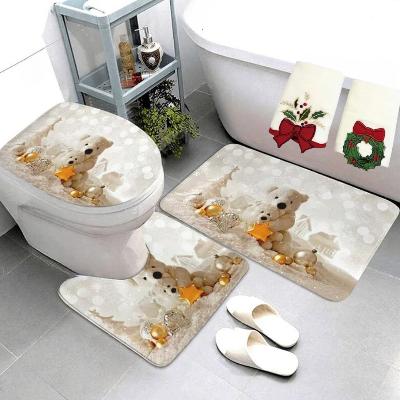 tapis-salle-de-bain-noel-ourson